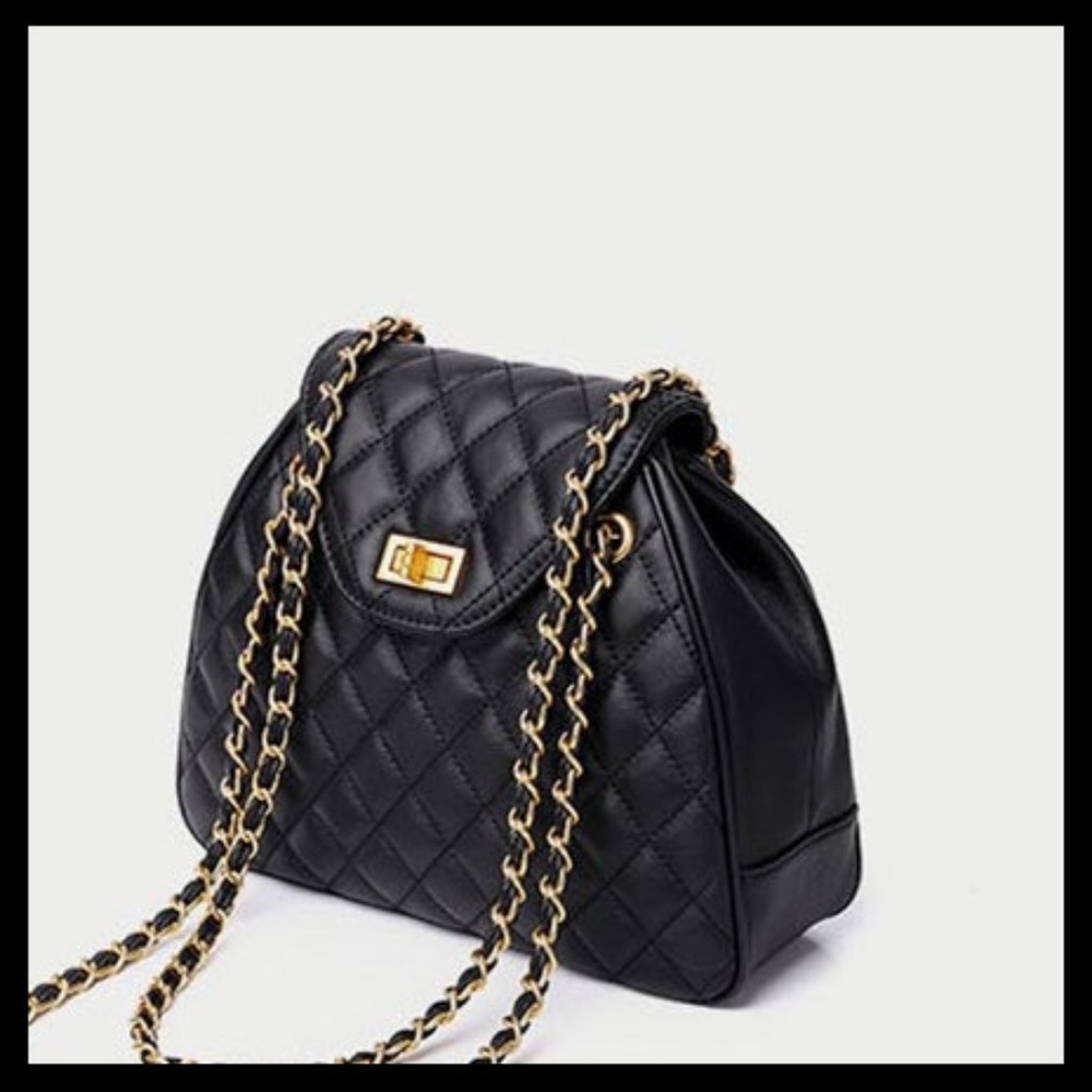 NEW MARGARET Metal Chain Shoulder Bag - Picture 6 of 8